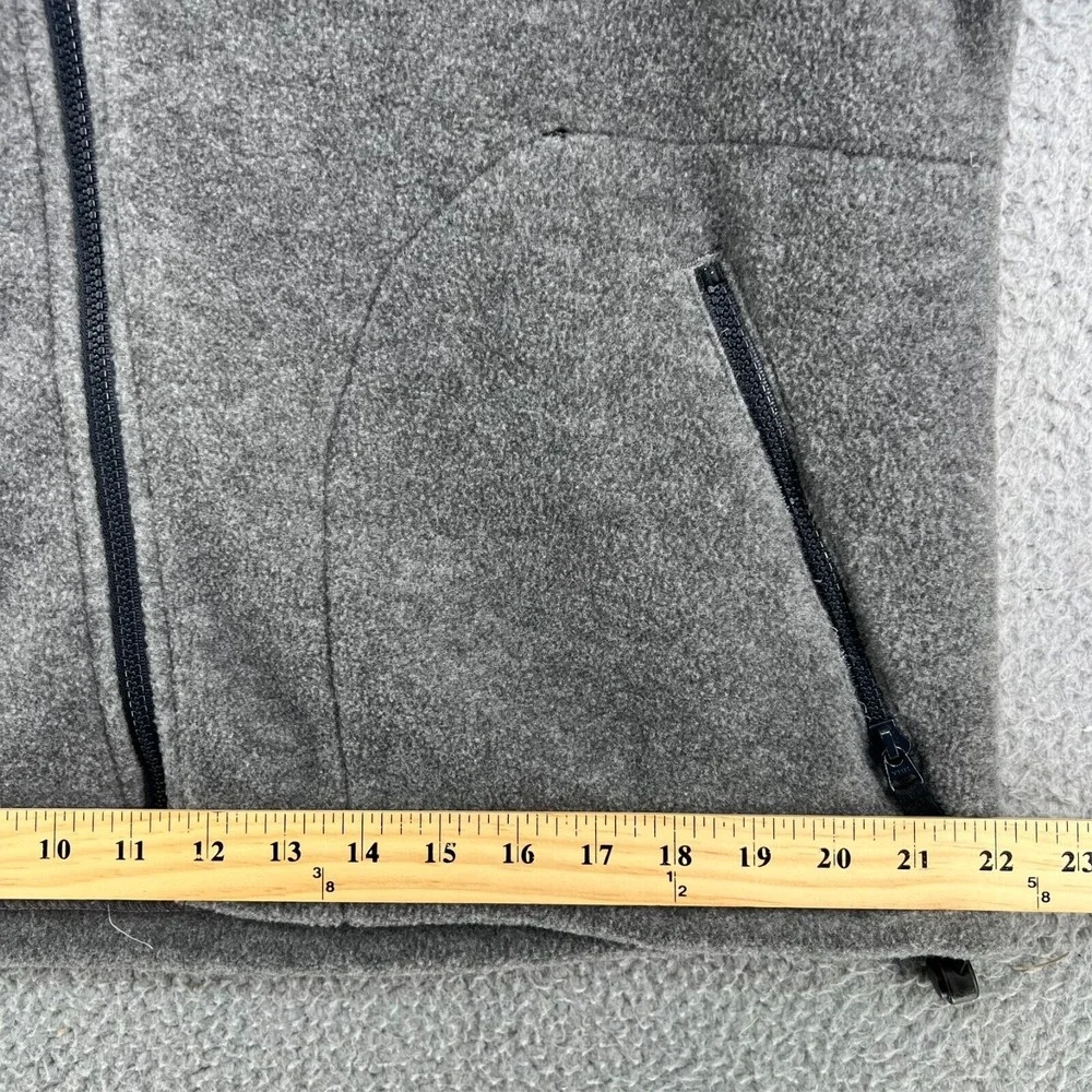 Vintage‎ COLUMBIA Jacket Women's XL Gray Full Zip Fleece Outdoor Hiking USA